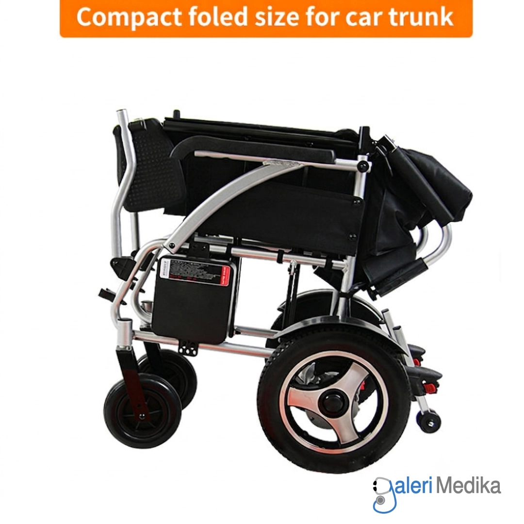 Kursi Roda Travel Elektrik GEA GO-114 Electra PORTABLE + Push Handle Kursi Roda Travel Elektrik GEA GO-114 Electra PORTABLE + Push Handle