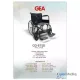 Kursi Roda GEA GO-875D Manual Steel Wheelchair Velg Jari-Jari
