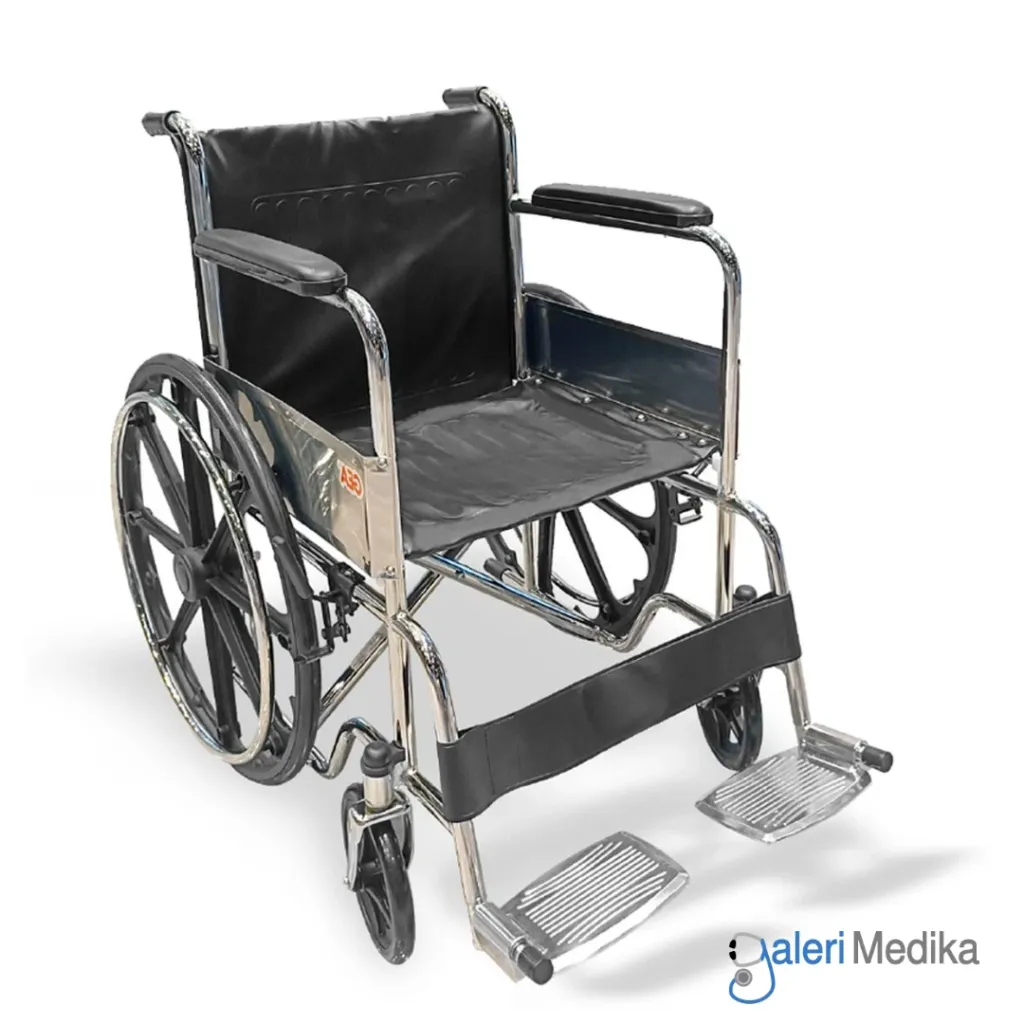 Kursi Roda Manual GEA GO-809B Steel Wheelchair Velg Racing ...