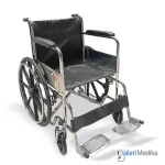 Kursi Roda Manual GEA GO-809B Steel Wheelchair Velg Racing