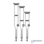 Tongkat Ketiak Kruk GEA ST-925L Aluminium Walking Stick Alat Bantu Jalan