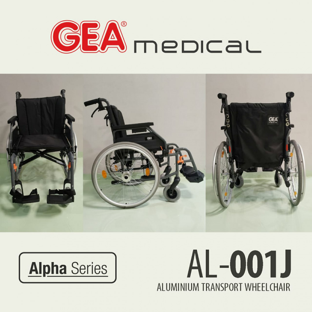 Kursi Roda GEA AL-001J-45 Aluminium Wheelchair