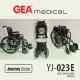 Kursi Roda Standard GEA YJ-023E Steel Wheelchair