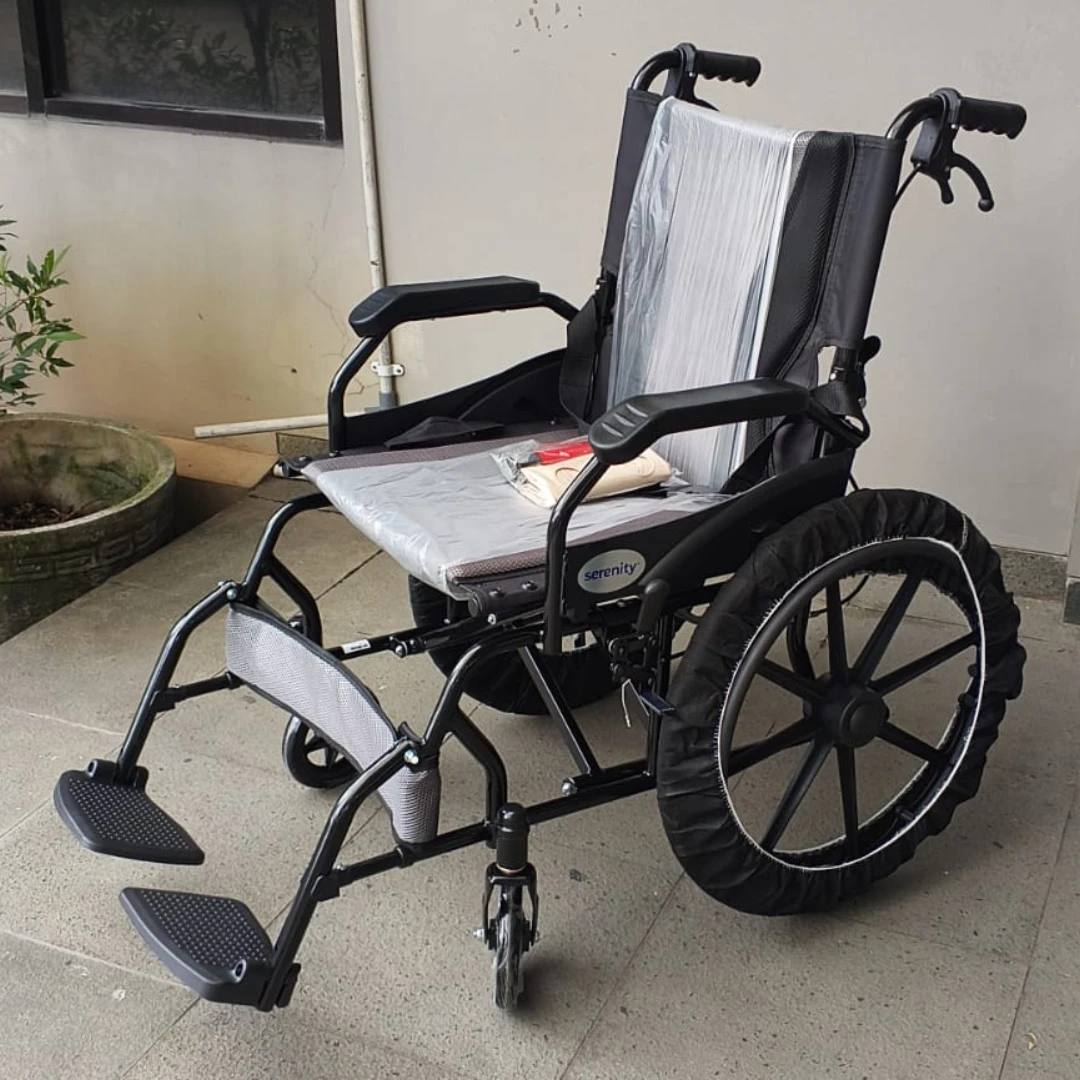 Kursi Roda Serenity SR-862 Steel Wheelchair Kursi Roda Serenity SR-862 Steel Wheelchair