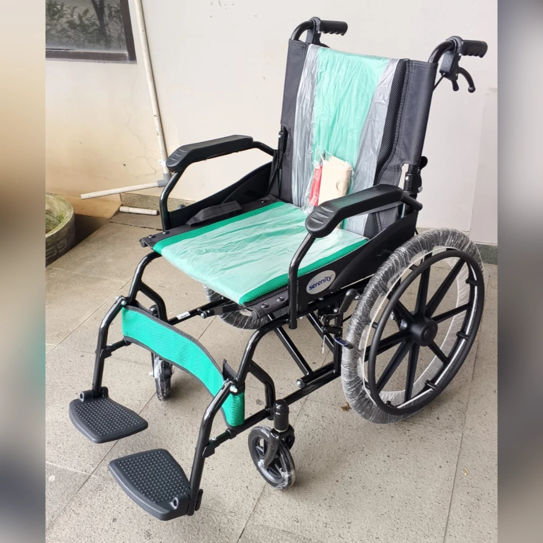 Kursi Roda Serenity SR-862 Steel Wheelchair Kursi Roda Serenity SR-862 Steel Wheelchair