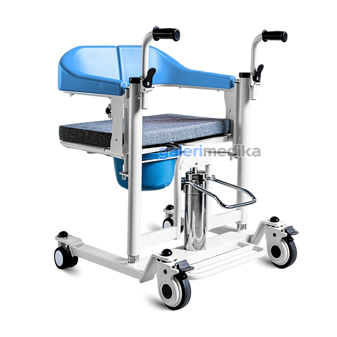 Kursi Roda Transfer Pasien Serenity TC-803 Pedal Hidrolik + Commode Kursi Roda Transfer Pasien Serenity TC-803 Pedal Hidrolik + Commode