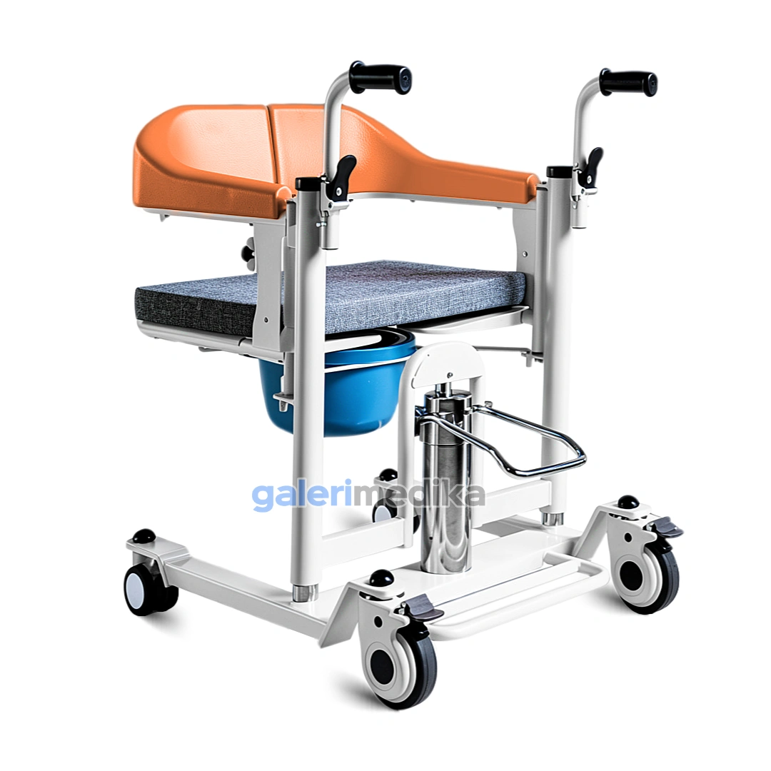 Kursi Roda Transfer Pasien Serenity TC-803 Pedal Hidrolik + Commode Kursi Roda Transfer Pasien Serenity TC-803 Pedal Hidrolik + Commode
