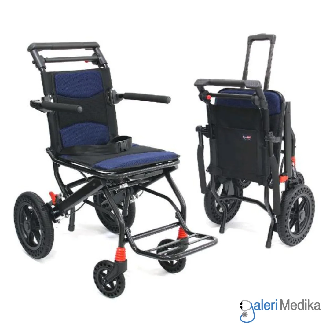 ONEMED FS 800L PRIME Kursi Roda Traveling + Handle Roda ANTI BOCOR ONEMED FS 800L PRIME Kursi Roda Traveling + Handle Roda ANTI BOCOR