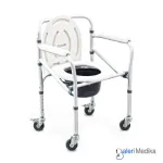 Commode Chair Onemed FS696 Kursi Toilet BAB Portable + Roda