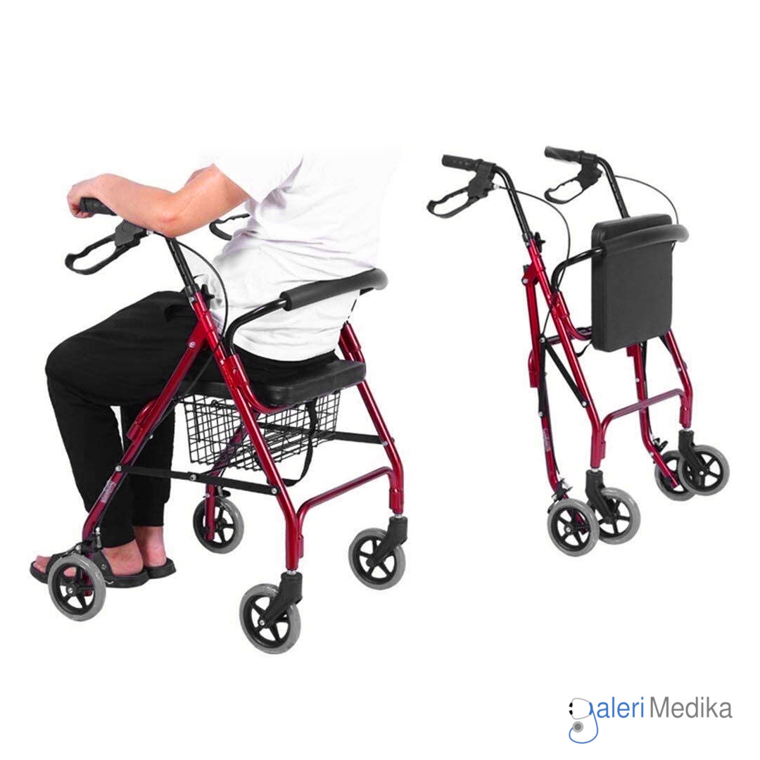 Rollator Onemed FS966 LH Alat Bantu Jalan