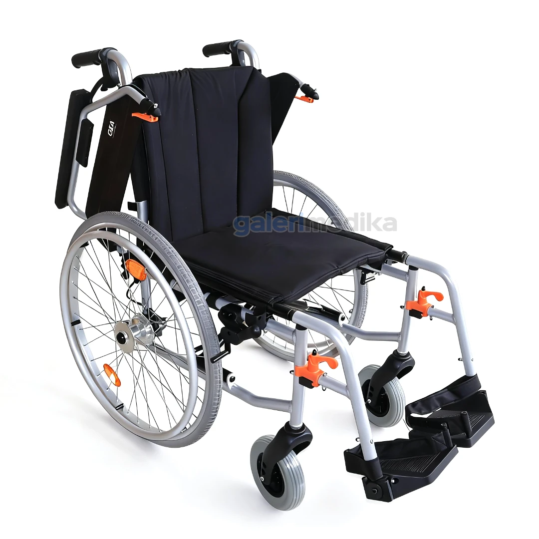 Kursi Roda GEA AL-001J-45 Aluminium Wheelchair Premium