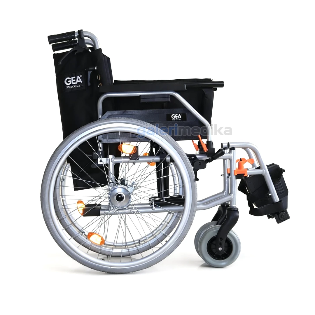 Kursi Roda GEA AL-001J-45 Aluminium Wheelchair Premium