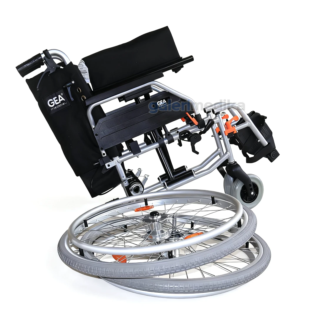 Kursi Roda GEA AL-001J-45 Aluminium Wheelchair Premium