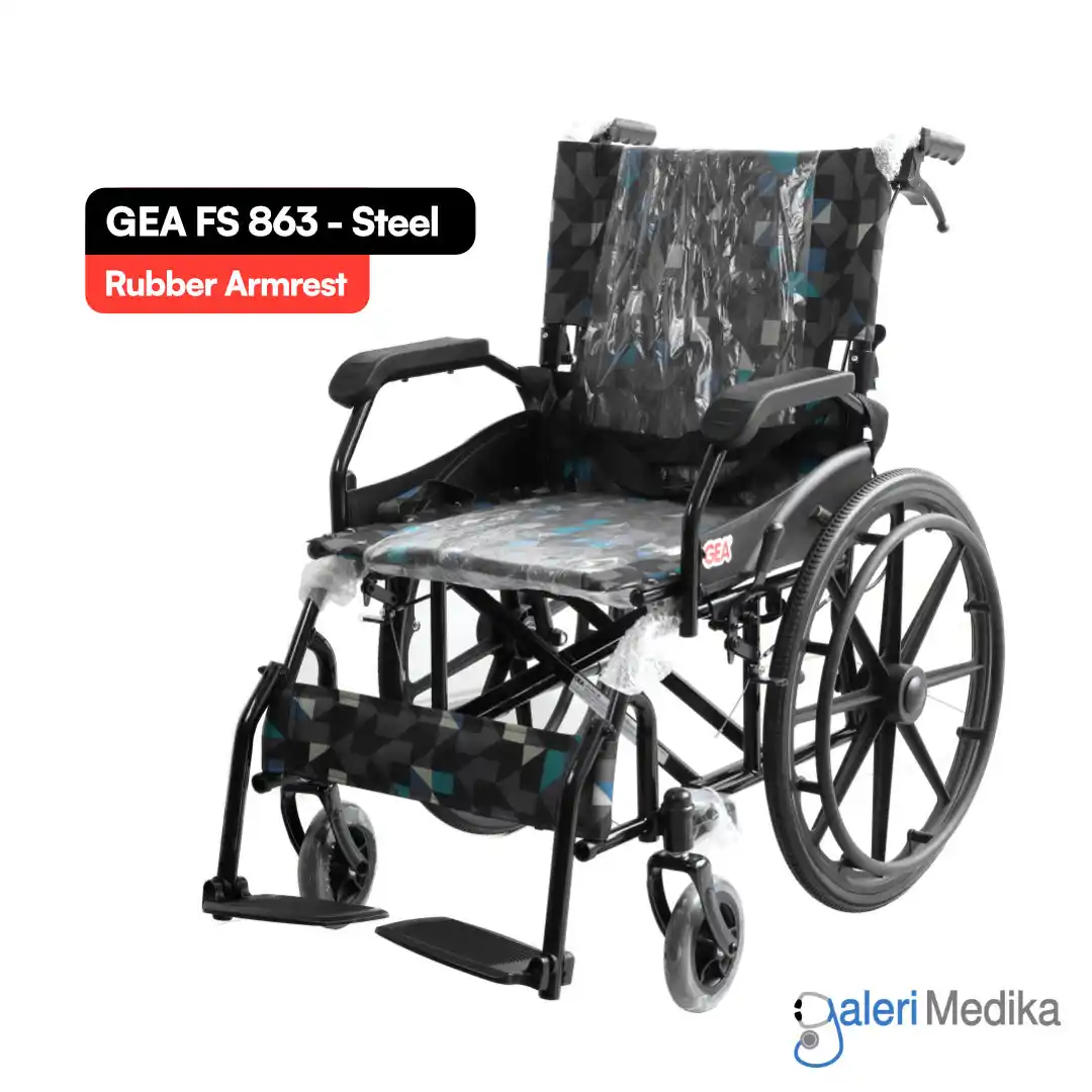 Kursi Roda GEA FS 863 Steel Wheelchair