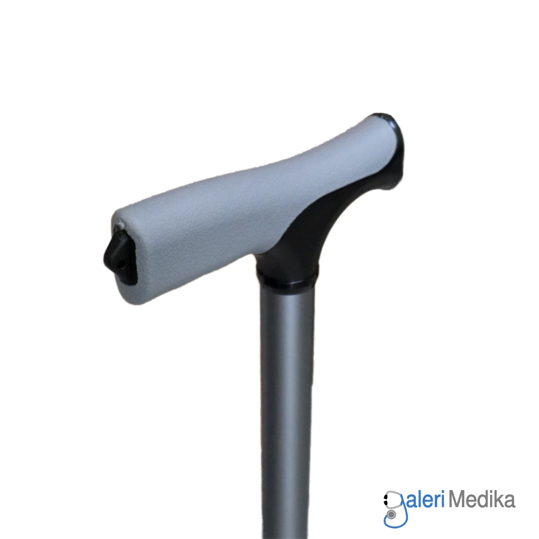GEA Tongkat Lurus Aluminium Anti-Slip Alat Bantu Jalan Orang Tua WS 9301L-2