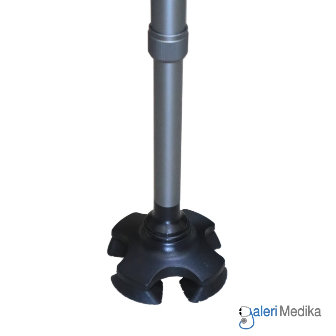 GEA Tongkat Lurus Aluminium Anti-Slip Alat Bantu Jalan Orang Tua WS 9301L-2