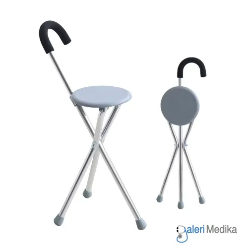 Tongkat Kursi Portable Lipat GEA WS911L Aluminium Ringan