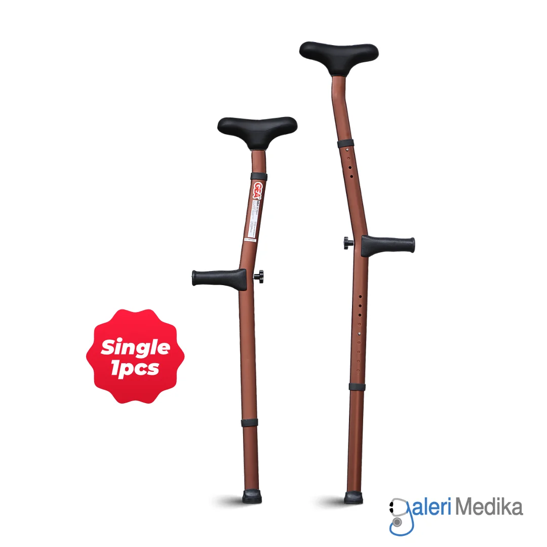 Tongkat Kruk Ketiak Aluminium GEA WS-925LD Alat Bantu Jalan