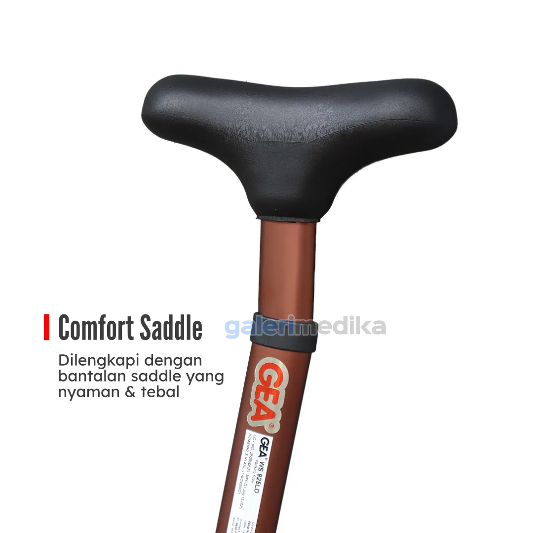 Tongkat Kruk Ketiak Aluminium GEA WS-925LD Alat Bantu Jalan