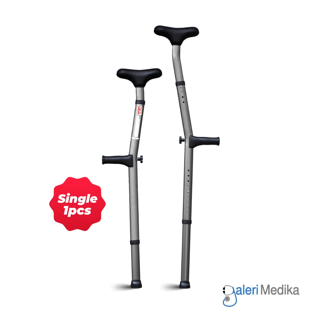 Tongkat Kruk Ketiak Aluminium GEA WS-925LD Alat Bantu Jalan