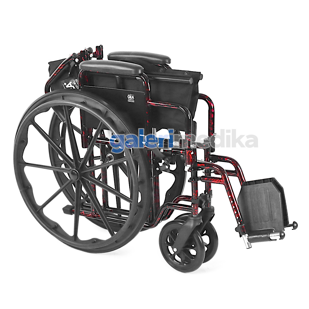 Kursi Roda Standard GEA YJ-023E Steel Wheelchair