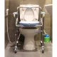 Commode Chair OneHealth KY696 Toilet Portable + Roda
