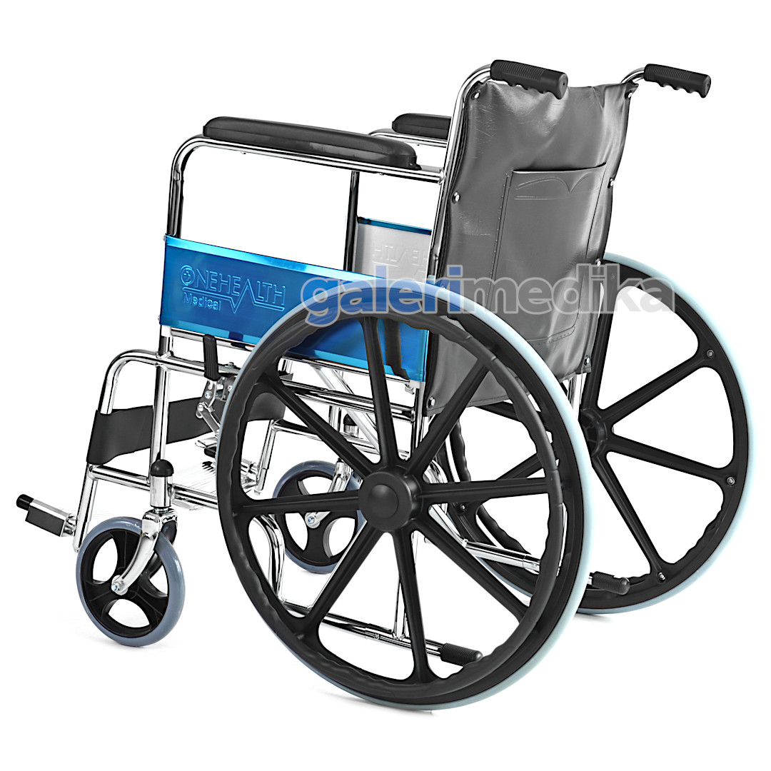 Kursi Roda Standar OneHealth KY809B Steel