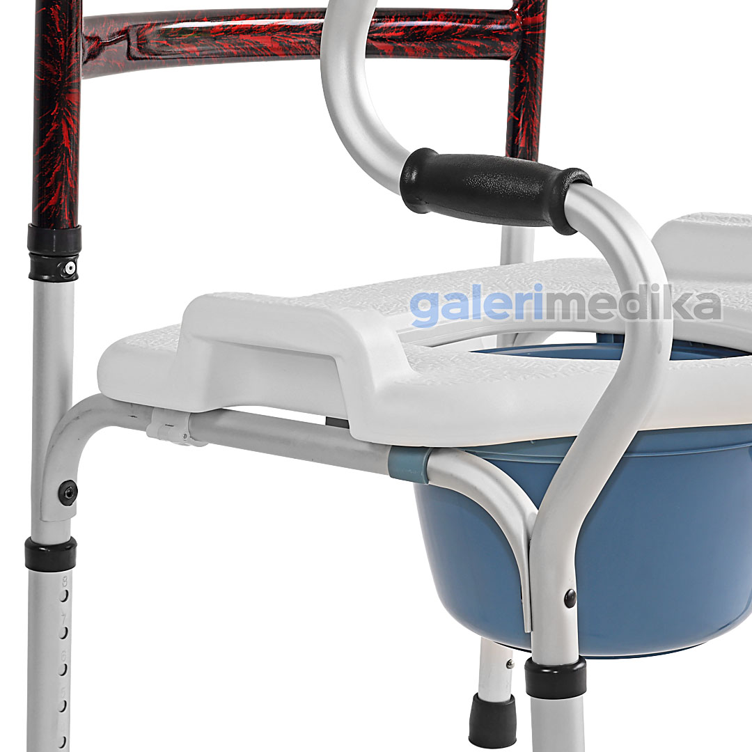 Commode Chair OneHealth KY-822L + Walker