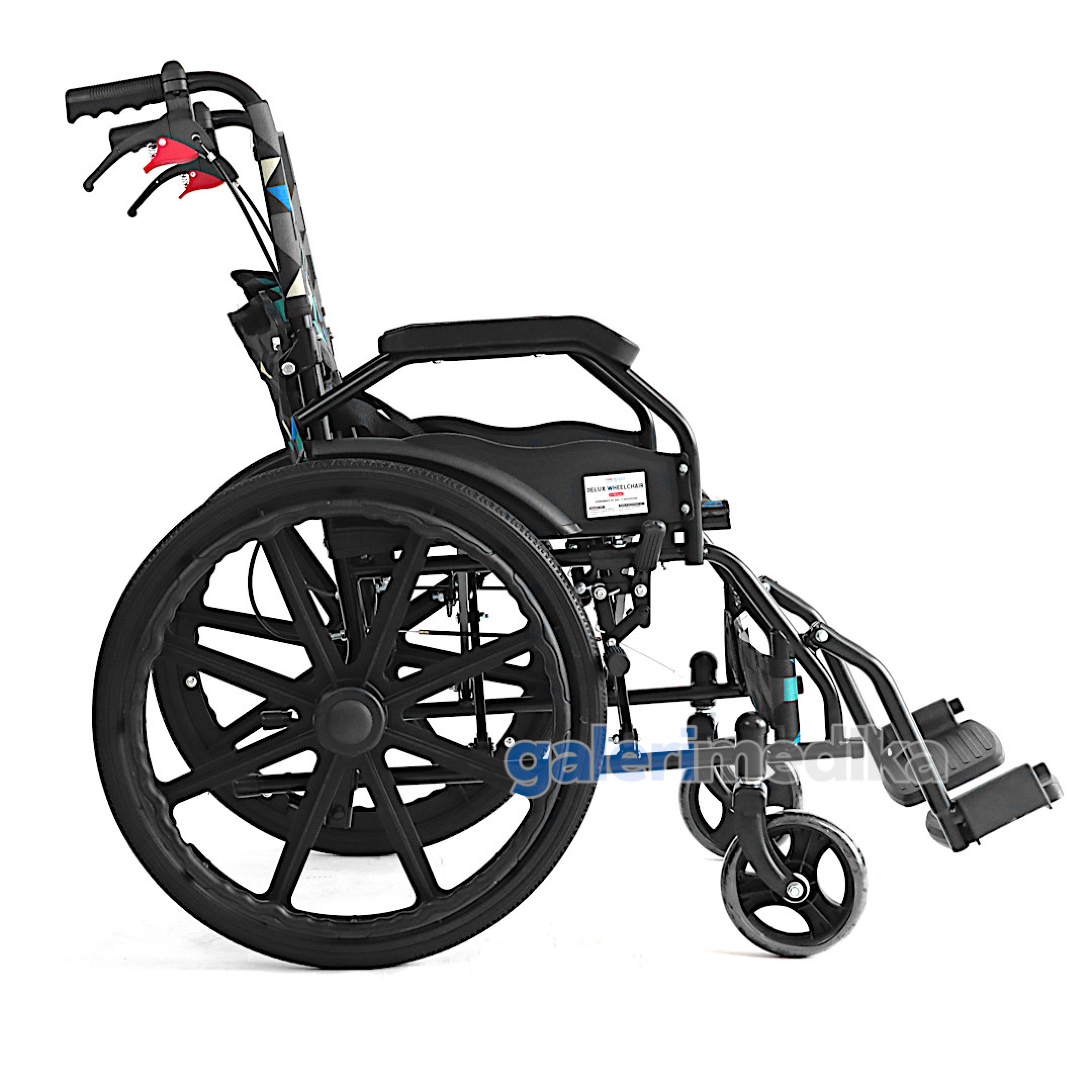 Kursi Roda OneHealth KY863LAJ Delux Wheelchair | Galeri Medika