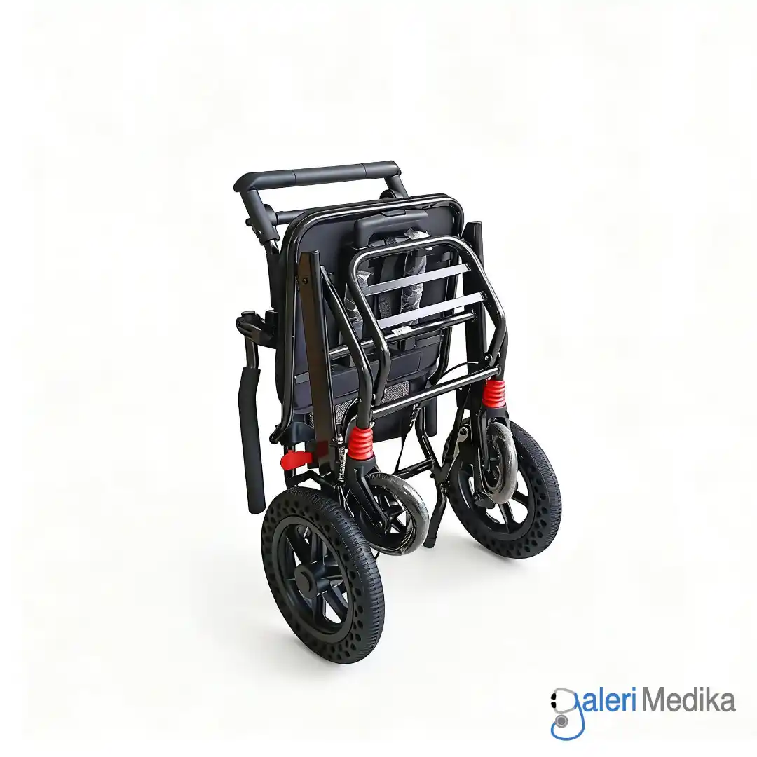 ONEMED FS 800L PRIME Kursi Roda Traveling + Handle Roda ANTI BOCOR ONEMED FS 800L PRIME Kursi Roda Traveling + Handle Roda ANTI BOCOR