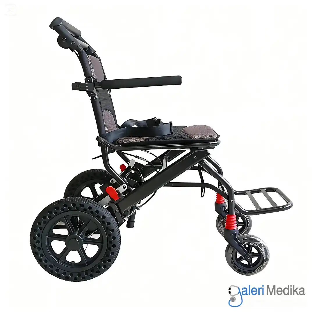 ONEMED FS 800L PRIME Kursi Roda Traveling + Handle Roda ANTI BOCOR ONEMED FS 800L PRIME Kursi Roda Traveling + Handle Roda ANTI BOCOR