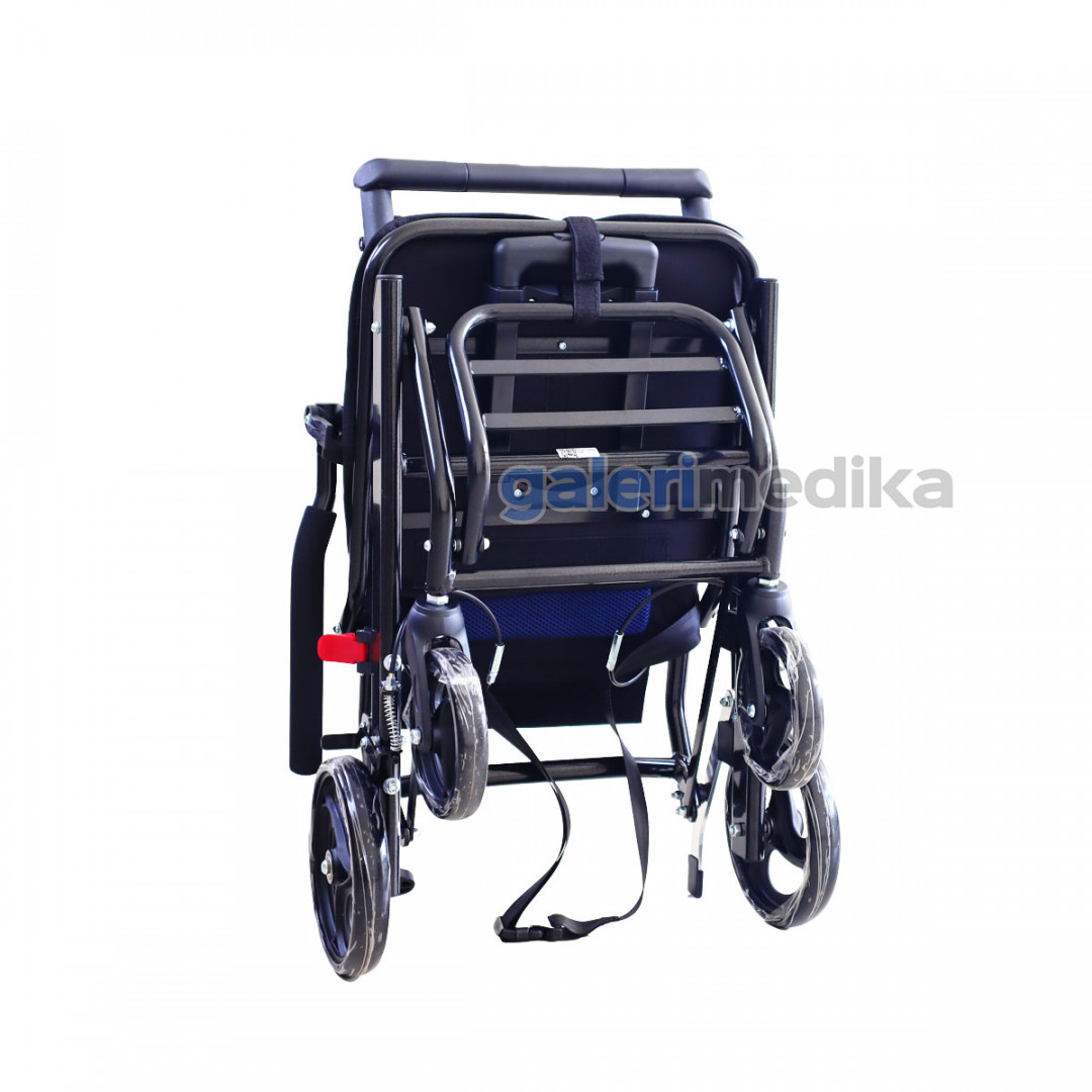 Kursi Roda Travel Onemed FS 800L + Pole