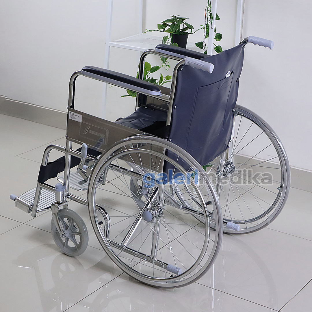 Kursi Roda Standar Serenity FS809 Steel Wheelchair