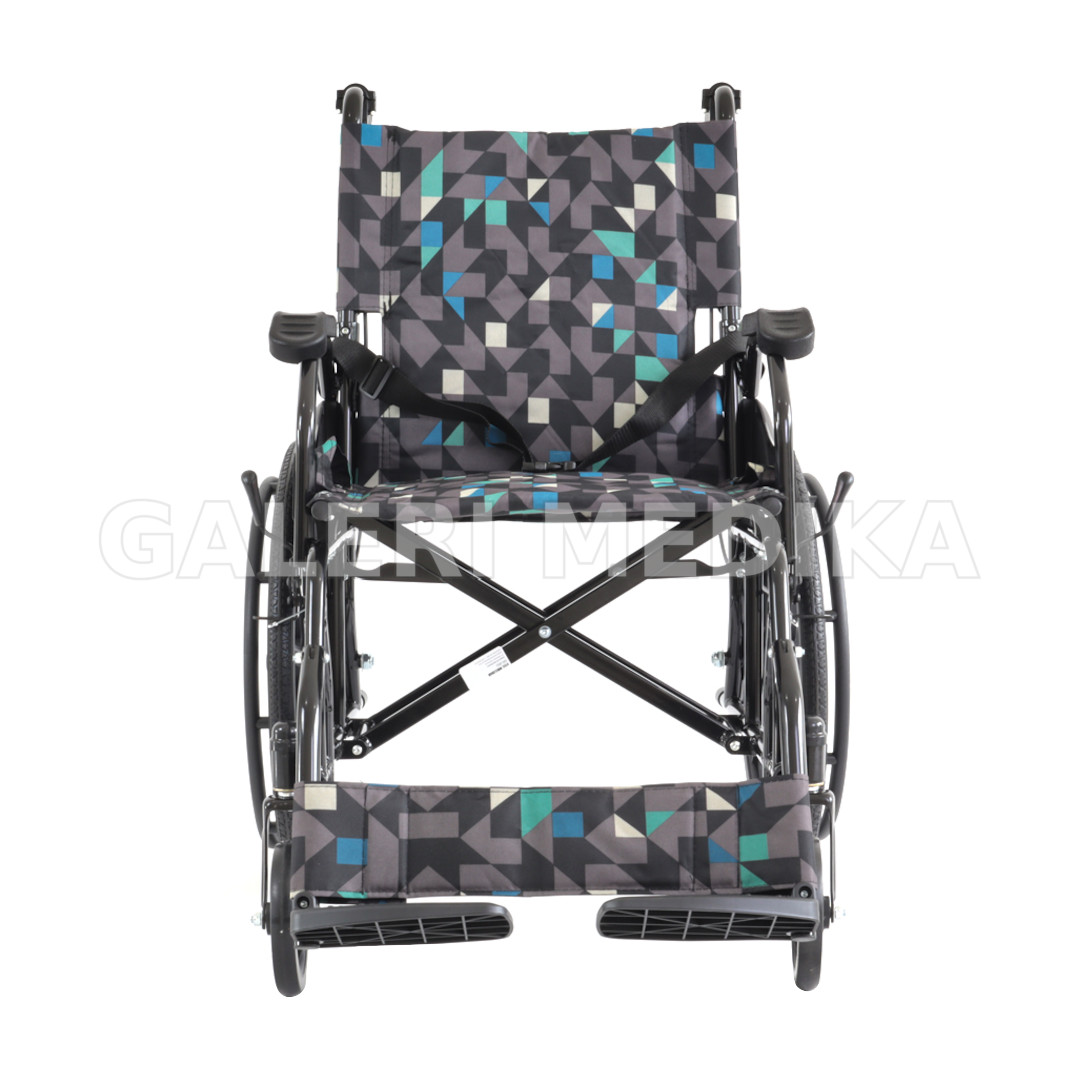 Kursi Roda Serenity SR-862 Steel Wheelchair