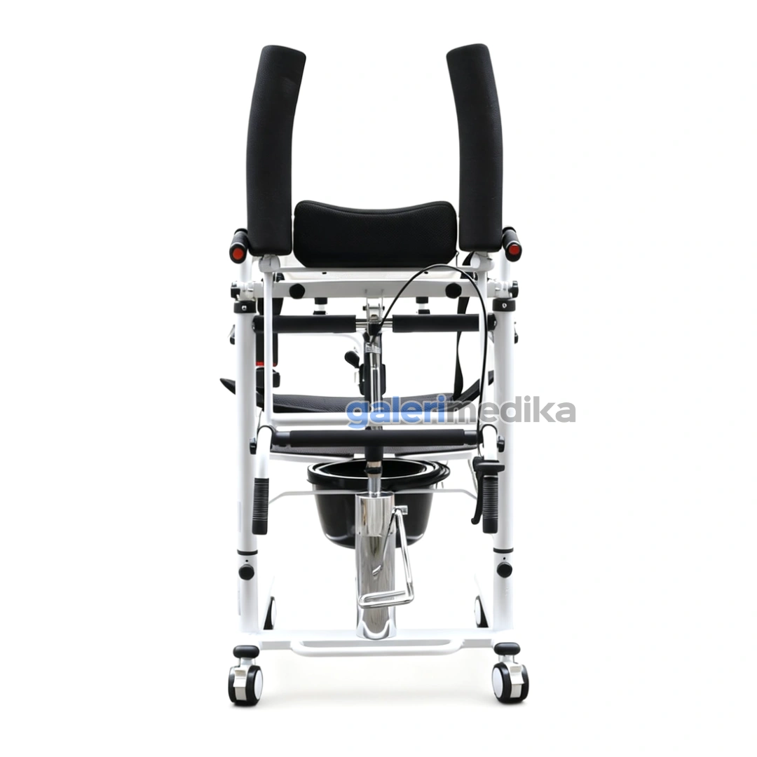 SPIRIT Kursi Transfer Pasien + Alat Berdiri & Commode Chair Hidrolik 3 Fungsi FS702SP SPIRIT Kursi Transfer Pasien + Alat Berdiri & Commode Chair Hidrolik 3 Fungsi FS702SP