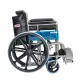 SPIRIT Kursi Roda Manual Velg Racing Chrome Steel Wheelchair FS809B