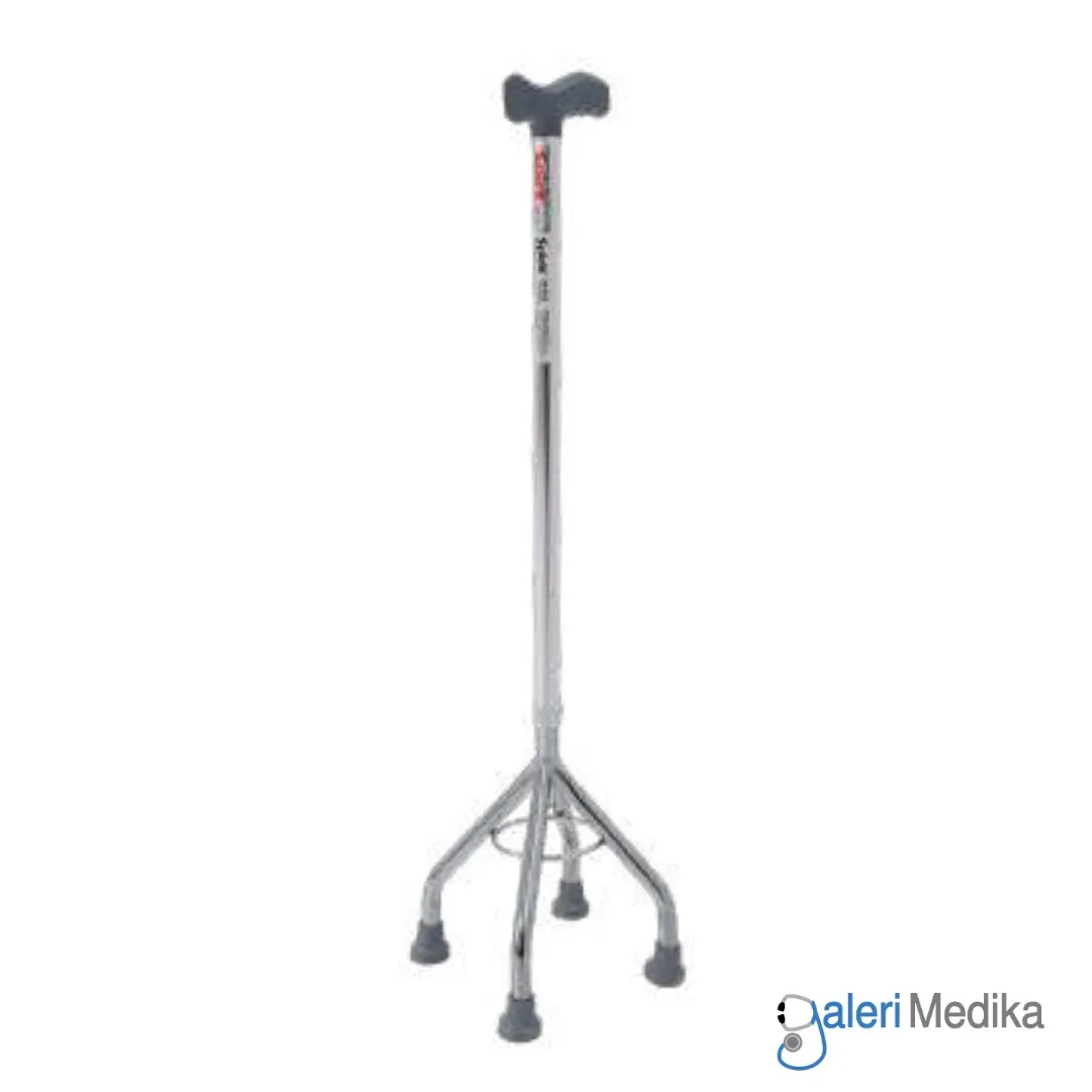 SPIRIT Tongkat Jalan Kaki 4 Ringan Alat Bantu Jalan FS932 SPIRIT Tongkat Jalan Kaki 4 Ringan Alat Bantu Jalan FS932