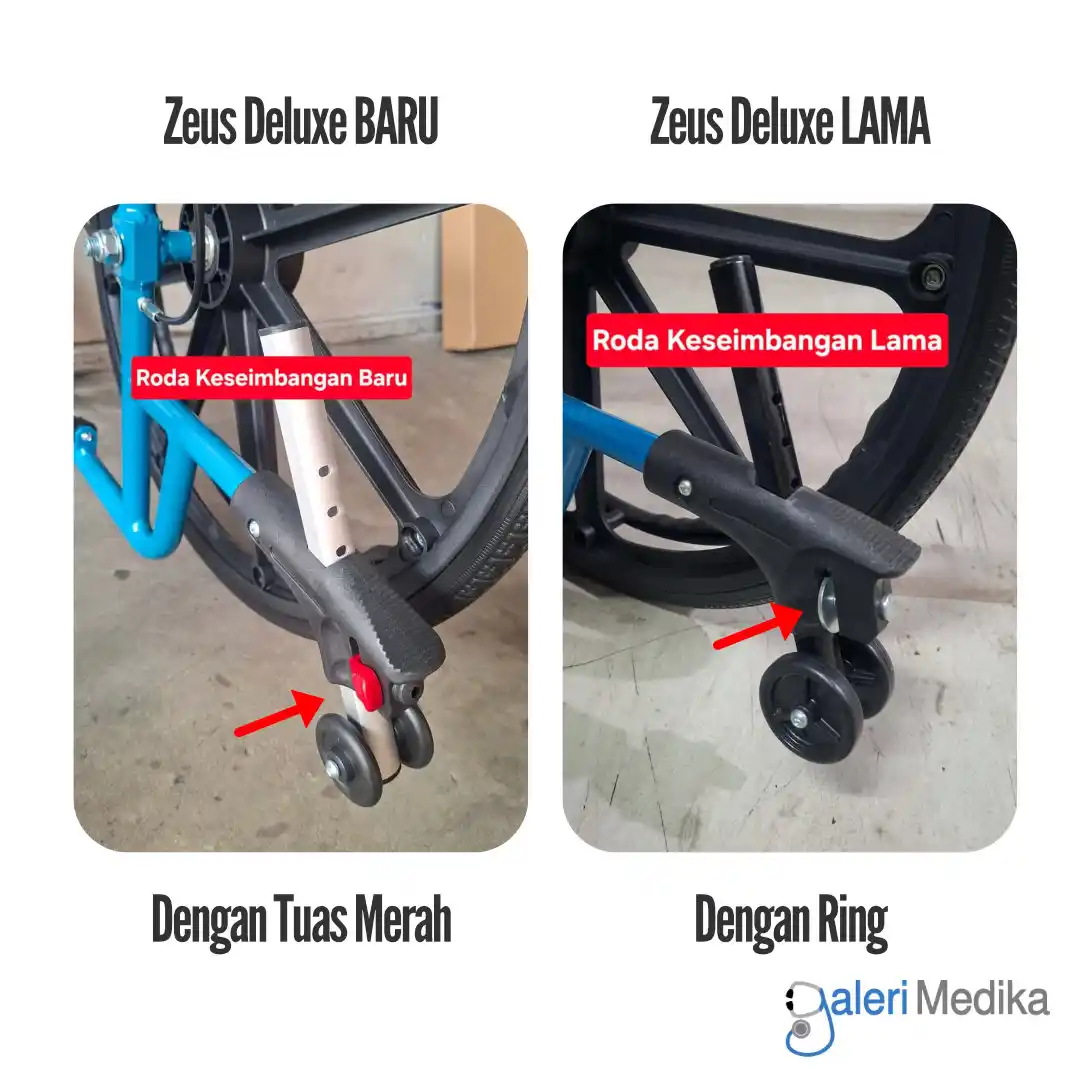 Kursi Roda 4in1 Multifungsi Avico Zeus Aluminium Kursi Roda 4in1 Multifungsi Avico Zeus Aluminium