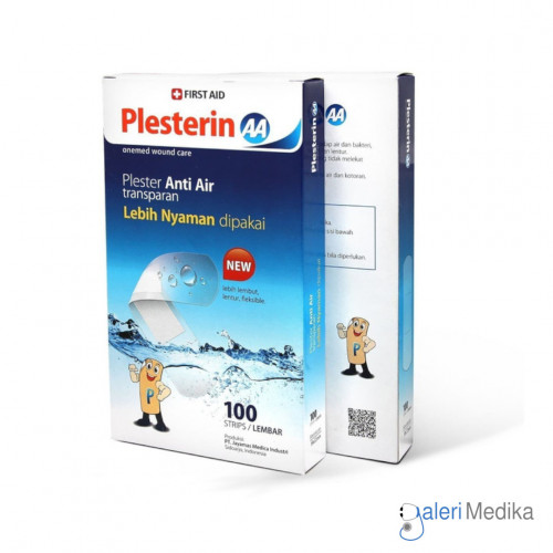 Plesterin AA - Plester Anti Air isi 100 Lembar Plesterin AA - Plester Anti Air isi 100 Lembar