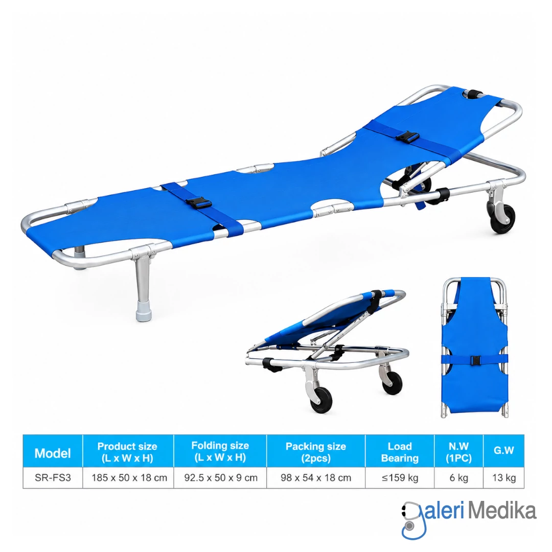 Tandu Lipat Dua Serenity SR-FS3 dengan Roda Tandu Lipat Dua Serenity SR-FS3 dengan Roda