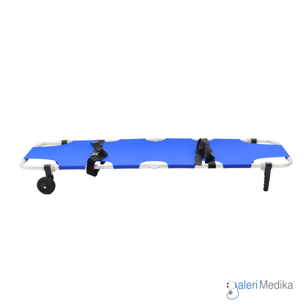 Tandu Lipat 2 + Roda GEA YDC 1A1 Foldaway Stretcher