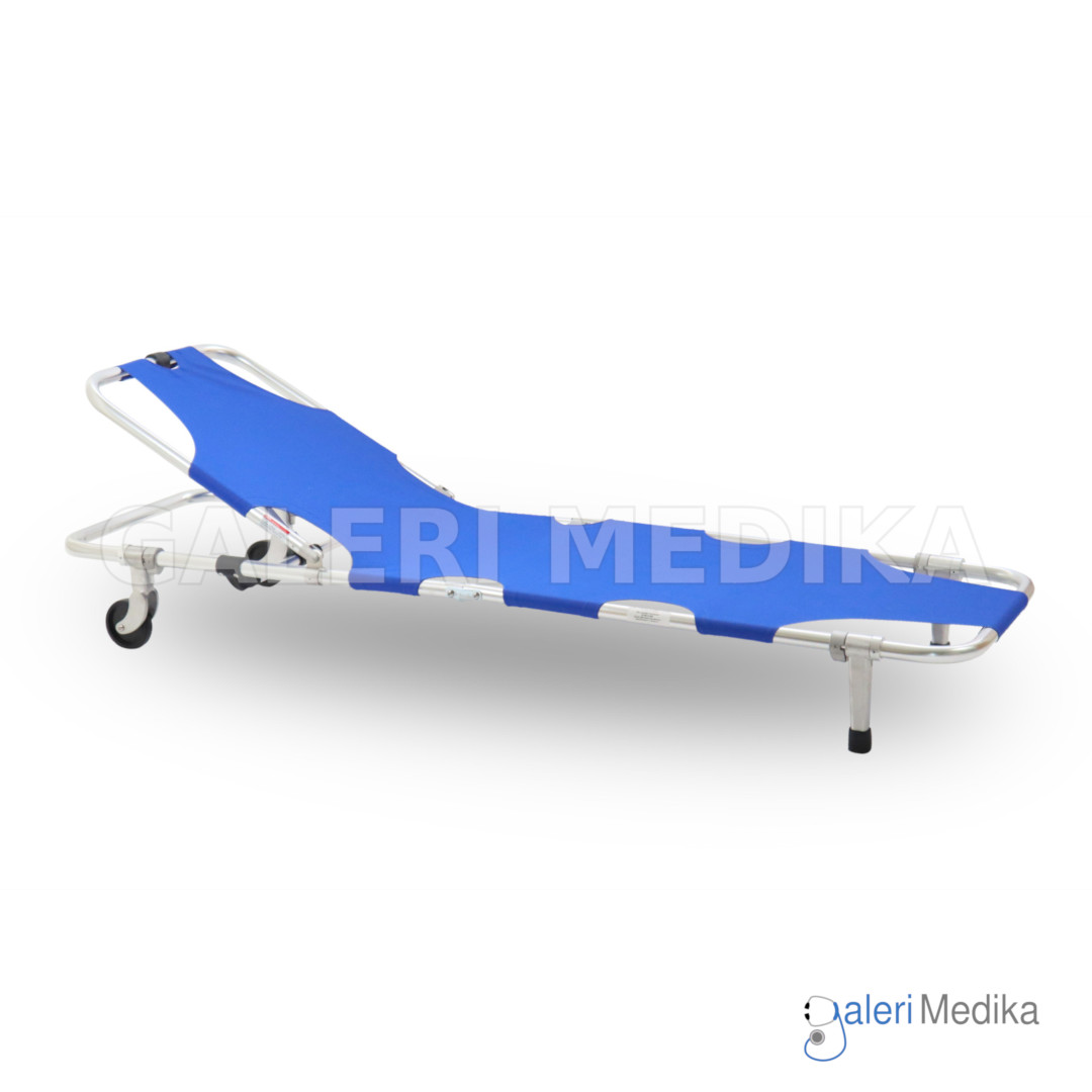 Tandu Lipat 2 GEA YDC 1A3 + Roda Foldaway Stretcher