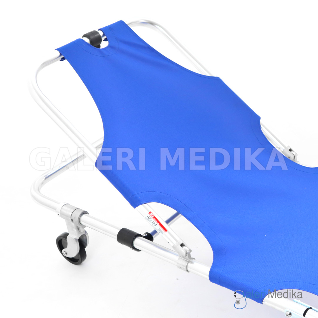 Tandu Lipat 2 GEA YDC 1A3 + Roda Foldaway Stretcher