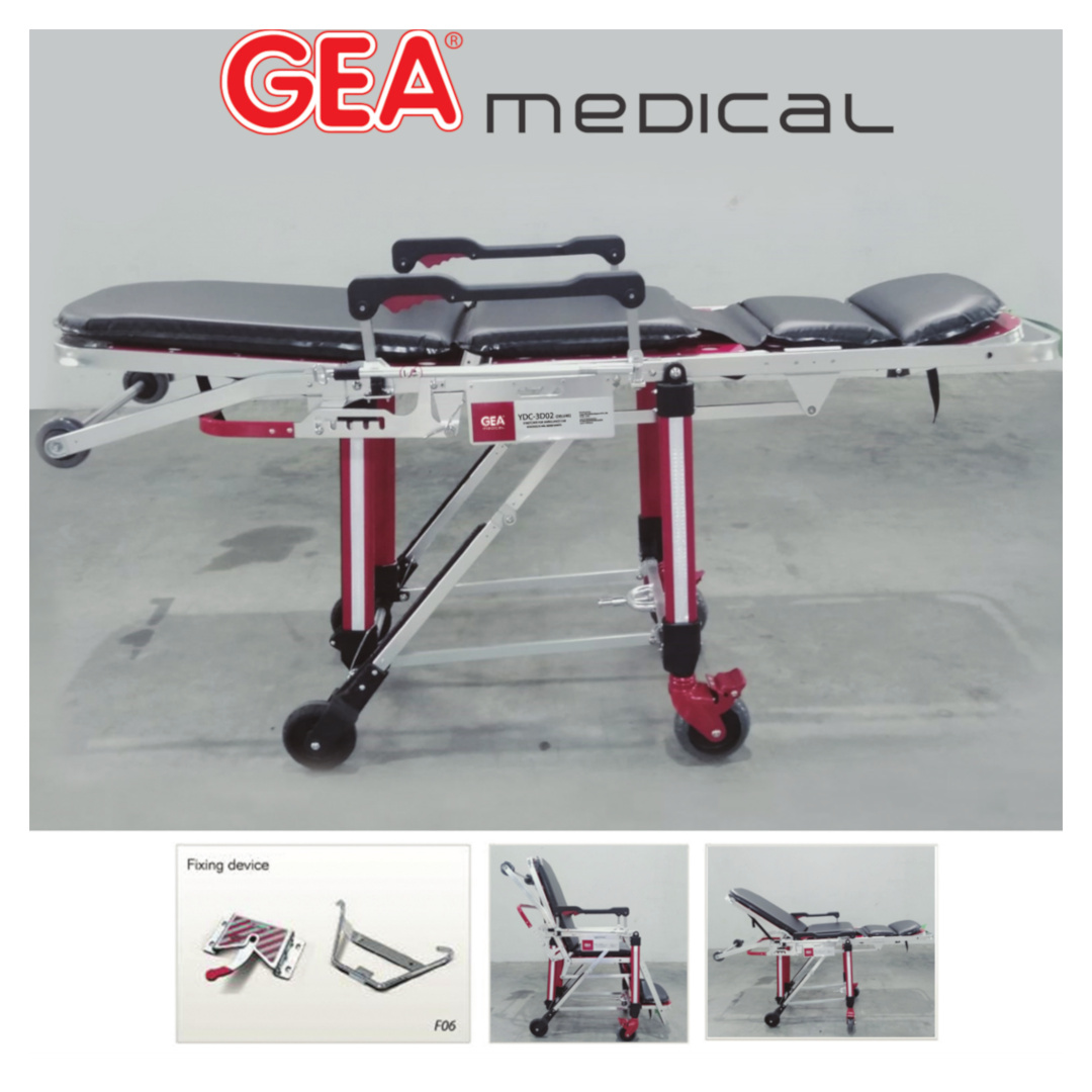 Ambulance Stretcher GEA YDC-3D02 Deluxe Tandu Darurat