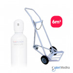 Troli Tabung Oksigen Untuk Volume 6m3 (40 liter)