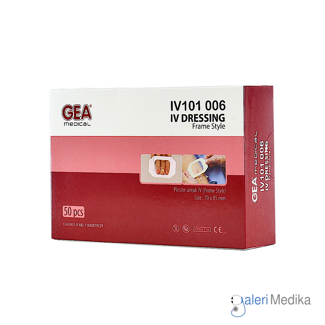 GEA IV Dressing Plester Pasca Operasi 70x85 mm - Frame Style