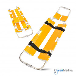 Scoop Stretcher OneHealth OH-C1-1 Yellow Tandu Skop Lipat Scoop Stretcher OneHealth OH-C1-1 Yellow Tandu Skop Lipat