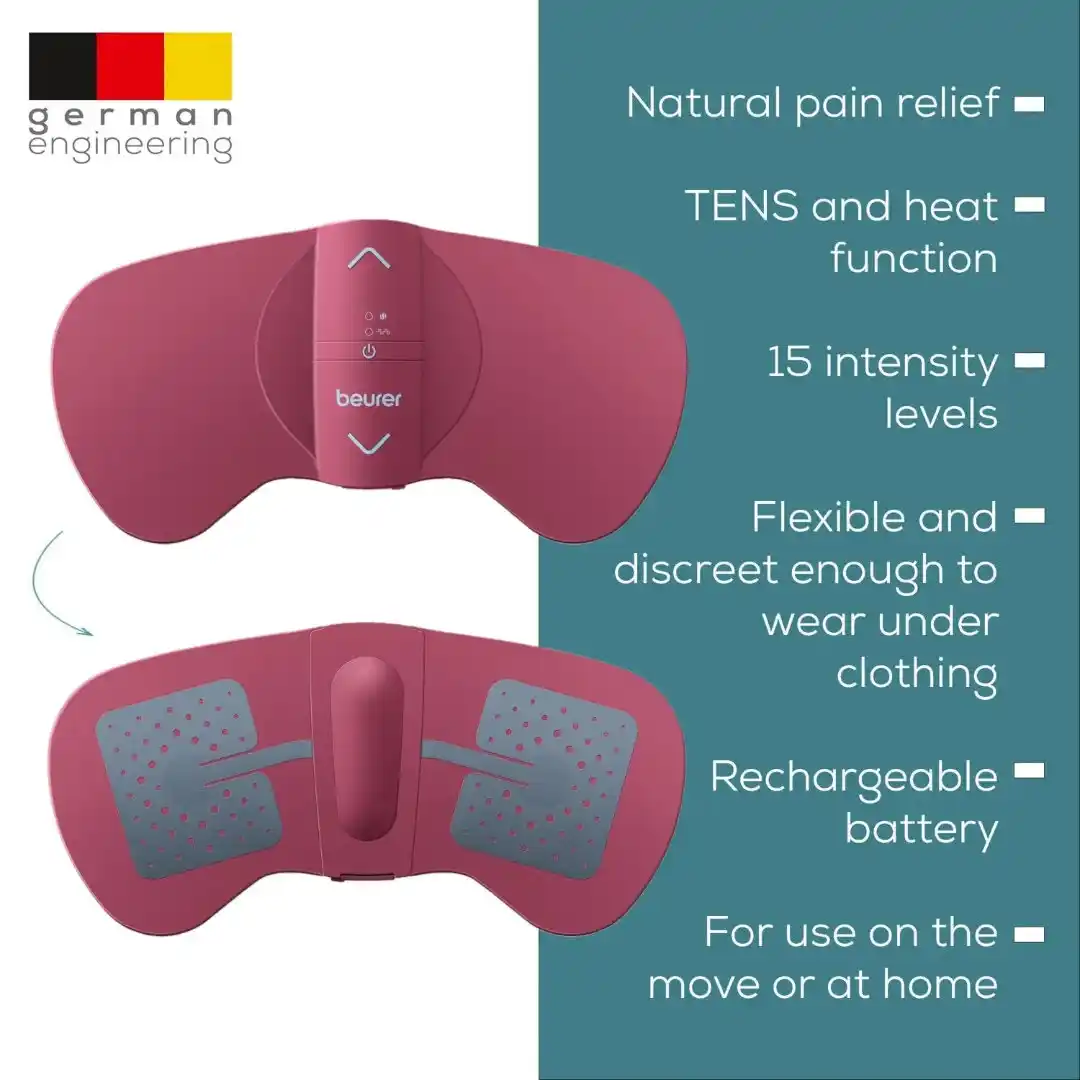 BEURER Sabuk Pijat Penghangat Menstruasi Pereda Nyeri Haid Menstrual RELAX Pain Relief EM50 BEURER Sabuk Pijat Penghangat Menstruasi Pereda Nyeri Haid Menstrual RELAX Pain Relief EM50