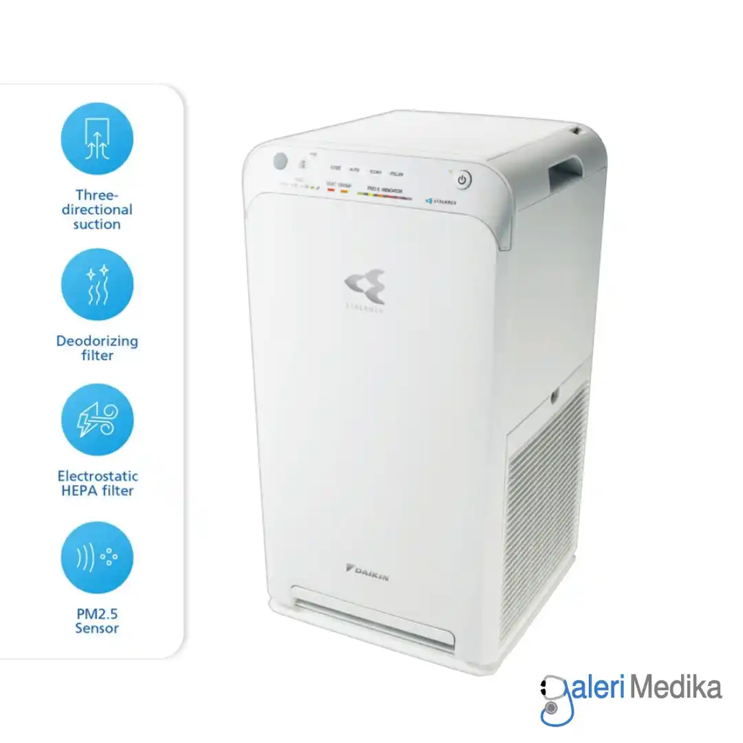 Air Purifier DAIKIN MC55UVM6-7 Penjernih Udara Kapasitas 41m2 Dengan Filter Hepa & Deodorizer