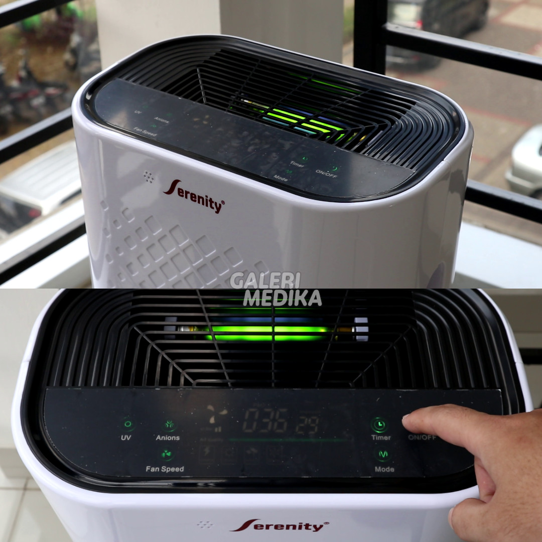 Serenity Negative ION Air Purifier AP-8000